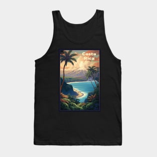 Costa Rica, Travel Poster Tank Top